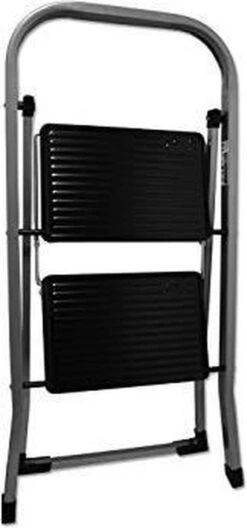Excellent Houseware Inklapbare Keukentrap - 2 Treden - Tot 150kg - Metaal -Winkel Voor Dagelijkse Benodigdheden 561x1200 3