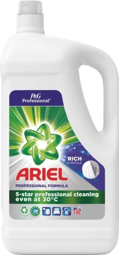 Ariel - Proffesional - Vloeibaar Wasmiddel - Regular - 100 Wasbeurten - 5L - 9 Ariel - Proffesional - Vloeibaar Wasmiddel - Regular - 100 Wasbeurten - 5L - -Winkel Voor Dagelijkse Benodigdheden 562x1200