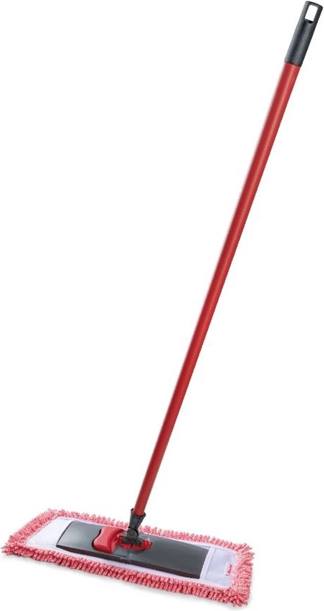 Vileda Stijl Chenille Vloerwissersysteem: Dweil Met Handvat 3D Microvezel - Red 10 Vileda Stijl Chenille Vloerwissersysteem: Dweil Met Handvat 3D Microvezel - Red - Afbeelding 8
