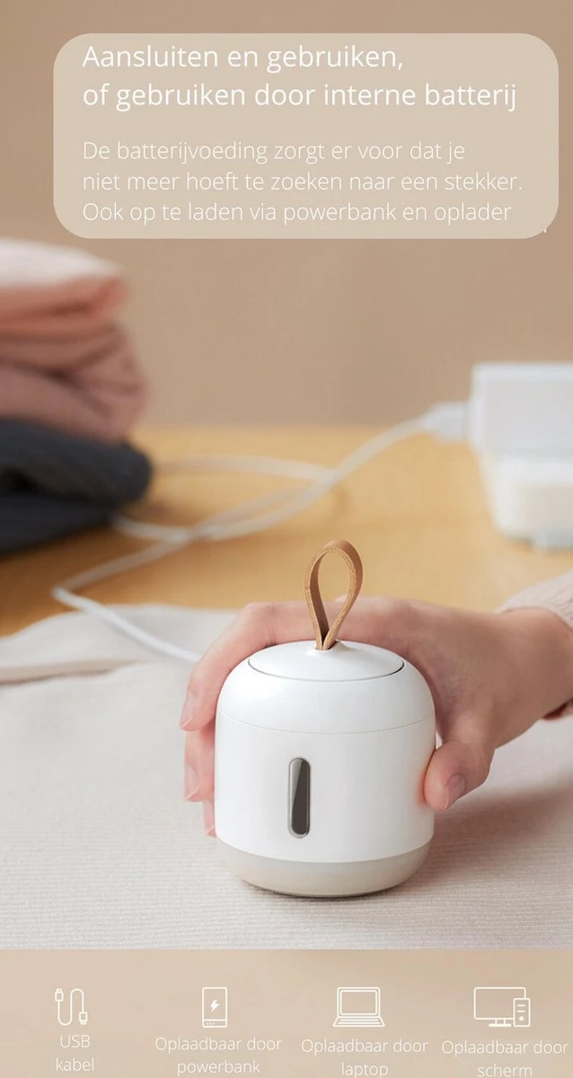 Cluffert® Pluizenverwijderaar - Duurzame Pluizentondeuse Met Zaklamp - Ontpluizer 7 Cluffert® Pluizenverwijderaar - Duurzame Pluizentondeuse Met Zaklamp - Ontpluizer - Afbeelding 5