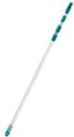 Leifheit Telescoopsteel Aluminium 145-400 Cm Click System -Winkel Voor Dagelijkse Benodigdheden 650x1200