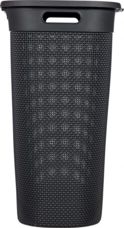 Curver Filo Wasmand Met Deksel 55L - Donkergrijs 11 Curver Filo Wasmand Met Deksel 55L - Donkergrijs -Winkel Voor Dagelijkse Benodigdheden 655x1200