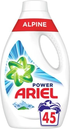 4x Ariel Vloeibaar Wasmiddel Alpine 2475 Ml