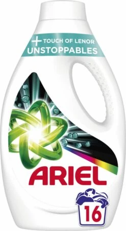 Ariel Vloeibaar Wasmiddel +Touch Van Lenor Unstoppables - Kleur - Voordeelverpakking 4 X 16 Wasbeurten -Winkel Voor Dagelijkse Benodigdheden 656x1200 4