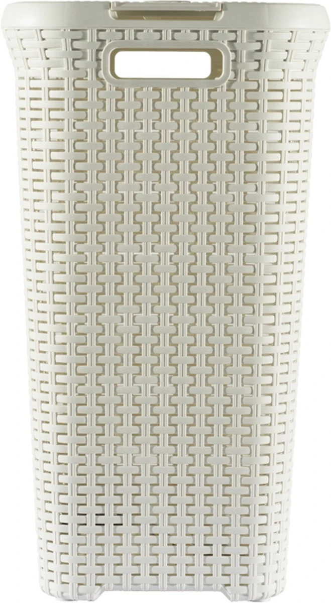 Curver Style Wasmand Met Deksel - 60L - Vintage Wit 8 Curver Style Wasmand Met Deksel - 60L - Vintage Wit - Afbeelding 6