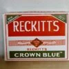 Reckitt's Crown Blue - Blauwsel - 4 X Tablet Van 14 Gr 1 Reckitt's Crown Blue - Blauwsel - 4 X Tablet Van 14 Gr -Winkel Voor Dagelijkse Benodigdheden 674x1200