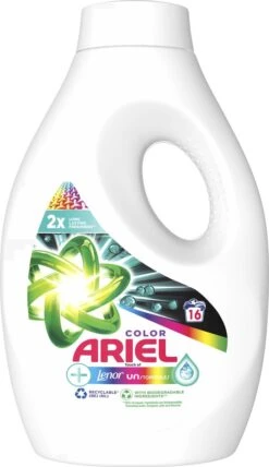 Ariel Vloeibaar Wasmiddel +Touch Van Lenor Unstoppables - Kleur - Voordeelverpakking 4 X 16 Wasbeurten -Winkel Voor Dagelijkse Benodigdheden 692x1200 3