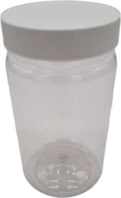 Ariko Jar | Lichtgewicht Kunststof Pot Met Schroefdeksel | 750ml | Potje Met Witte Deksel | Voorraadpot | Hervulbaar -Winkel Voor Dagelijkse Benodigdheden 733x1200