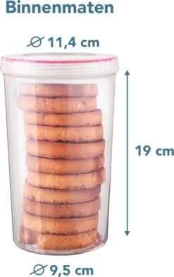 Lock&Lock Beschuitbus - Bewaardoos Voor Beschuit - Rijstwafel Bewaarbus - Voorraadbussen - Set Van 2 Stuks - 1,9 Liter - Transparant 8 Lock&Lock Beschuitbus - Bewaardoos Voor Beschuit - Rijstwafel Bewaarbus - Voorraadbussen - Set Van 2 Stuks - 1,9 Liter - Transparant -Winkel Voor Dagelijkse Benodigdheden 754x1200