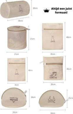 V&P Black Crown Waszakken Set Met Rits - Wasnet - Waszak - Waszakken Set Van 7 Voor Wasgoed - Waszakje Lingerie - Waszak Bh - Divers Delicaat Wasgoed - Wasnet Groot - Wasmachine Zakjes - Laundry Bag Set 9 V&P Black Crown Waszakken Set Met Rits - Wasnet - Waszak - Waszakken Set Van 7 Voor Wasgoed - Waszakje Lingerie - Waszak Bh - Divers Delicaat Wasgoed - Wasnet Groot - Wasmachine Zakjes - Laundry Bag Set -Winkel Voor Dagelijkse Benodigdheden 777x1200 1