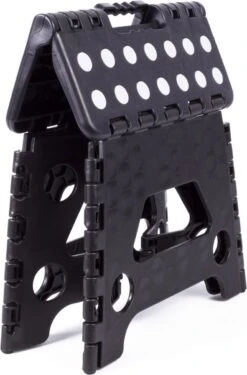 Opvouwbare Kruk - Keukentrap - Zwart -Winkel Voor Dagelijkse Benodigdheden 791x1200 1