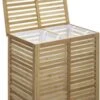 Merkloos Bamboe Wasmand XL Dubbel - Rieten Mand Met Deksel - 60 X 40 X 58 Cm -Winkel Voor Dagelijkse Benodigdheden 797x1200 8