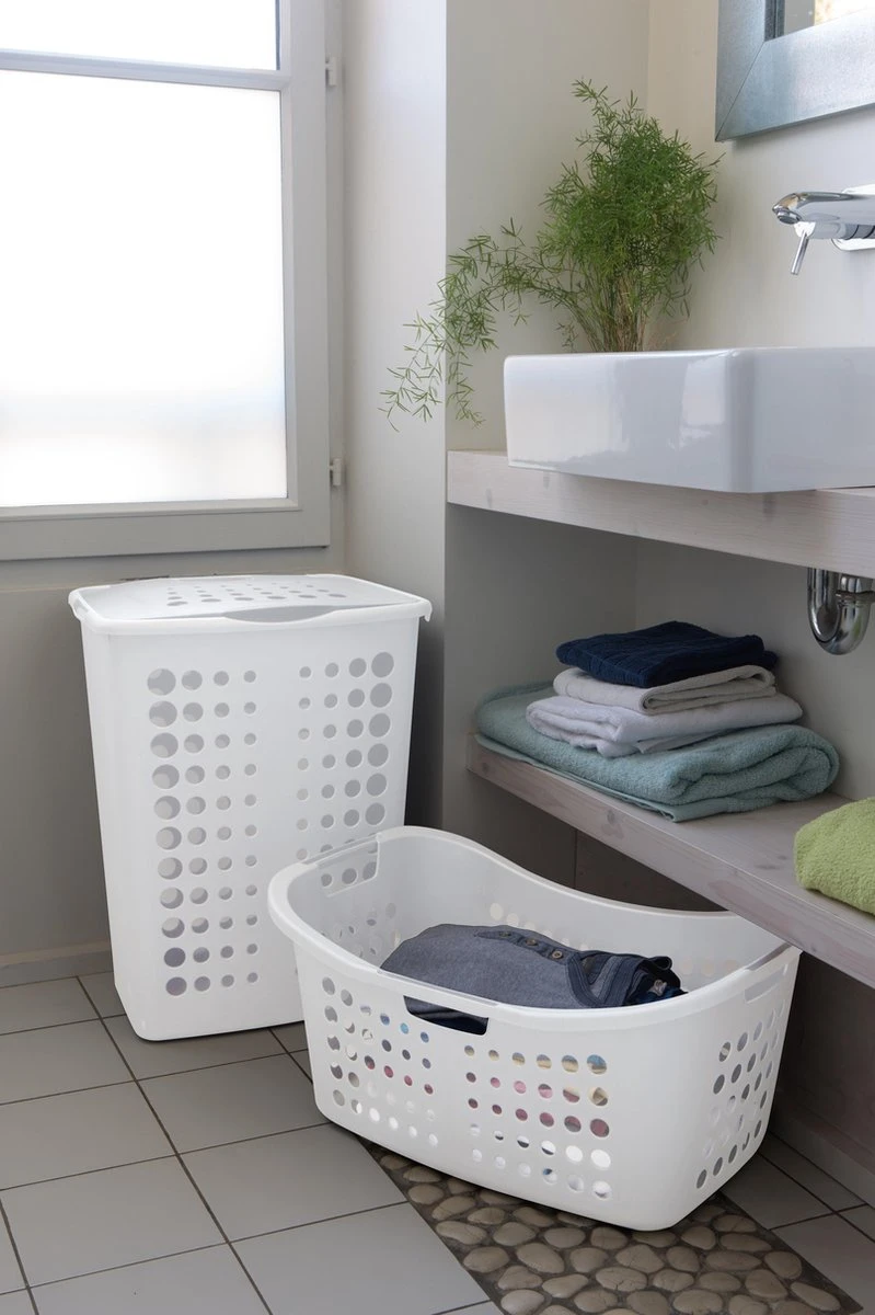 Curver Victor Wasmand Ergo 50L Wit 7 Curver Victor Wasmand Ergo 50L Wit - Afbeelding 5