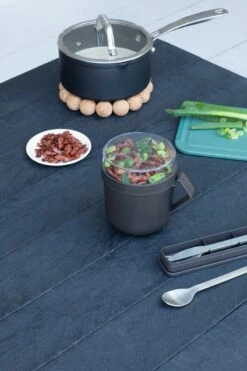 Brabantia Make & Take Soepbeker - 0,6 L - Kunststof - Dark Grey -Winkel Voor Dagelijkse Benodigdheden 800x1200 9