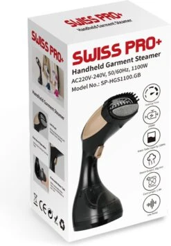 Swiss Pro+ Kledingstomer - Handstomer Kleding - Stoomreiniger Stoomapparaat Kleding - Garment Steamer Kleding Stomer - Zwart Goud -Winkel Voor Dagelijkse Benodigdheden 833x1200 5