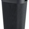 Curver Filo Wasmand Met Deksel 55L - Donkergrijs
