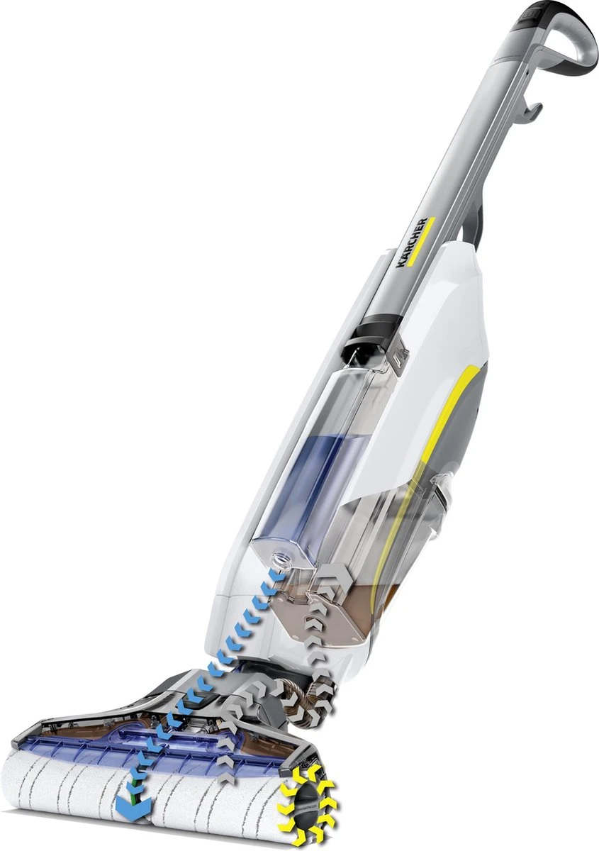 Kärcher FC 5 Premium Vloerreiniger - Incl. Grijze Rollers - 60 M² - 30 Cm 4 Kärcher FC 5 Premium Vloerreiniger - Incl. Grijze Rollers - 60 M² - 30 Cm - Afbeelding 2