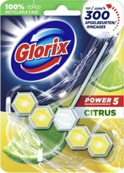 Glorix Power 5 Toiletblokken - Citroen - 9 Stuks - Voordeelverpakking -Winkel Voor Dagelijkse Benodigdheden 861x1200 5