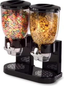 MikaMax Cornflakes Dispenser - Voorraadbus - Cornflakes Voorraadpot - Ontbijt Granendispenser - Zwart - 2 X 500 Gram 10 MikaMax Cornflakes Dispenser - Voorraadbus - Cornflakes Voorraadpot - Ontbijt Granendispenser - Zwart - 2 X 500 Gram -Winkel Voor Dagelijkse Benodigdheden 899x1200 14