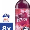 Lenor Jasmijn Robijn Wasverzachter - 8 X 460 Ml (160 Wasbeurten) -Winkel Voor Dagelijkse Benodigdheden 916x1200