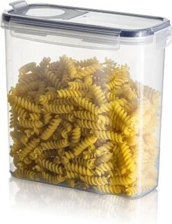 TNM Luxe Luchtdichte Voorraadbussen Set Zwart (4x2,5L), Voorraadpotten, Voedselcontainer Met Deksel, Vershouddoos -Winkel Voor Dagelijkse Benodigdheden 920x1200 6