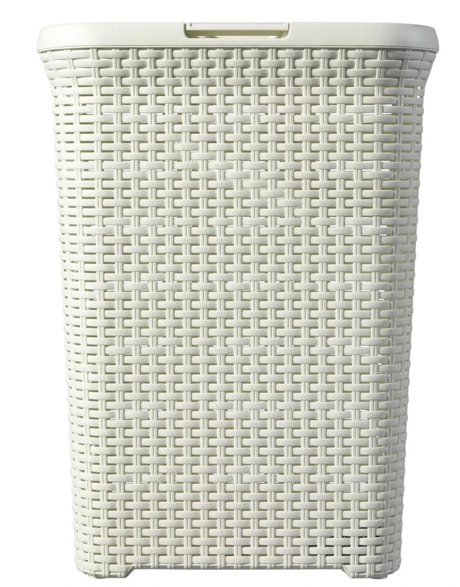 Curver Style Wasmand Met Deksel - 60L - Vintage Wit 13 Curver Style Wasmand Met Deksel - 60L - Vintage Wit - Afbeelding 11