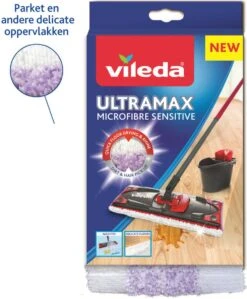2x Vileda Ultramax Sensitive Vervanging