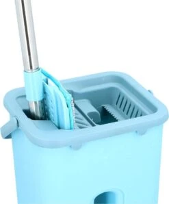 Alpina Platte Mop Met Emmer - Incl. 2 Microvezeldoeken - Voor Harde Vloeren - 360° Draaibaar 24 Alpina Platte Mop Met Emmer - Incl. 2 Microvezeldoeken - Voor Harde Vloeren - 360° Draaibaar -Winkel Voor Dagelijkse Benodigdheden 995x1200 3